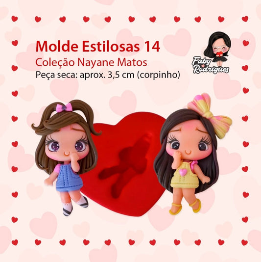Molde de Silicon Estilosas 14