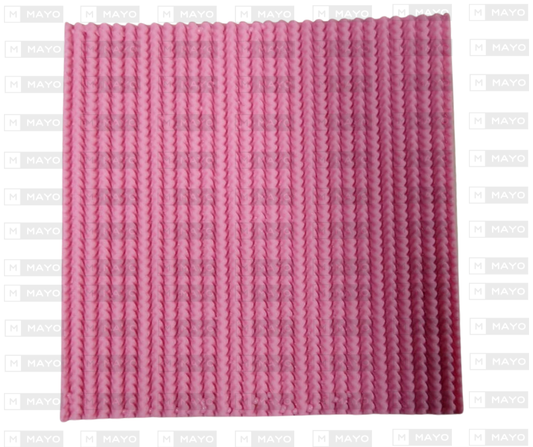Molde de Silicon Placa Tejido F313
