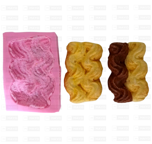 Molde de Silicon Galleta Mac.ma 3 F356