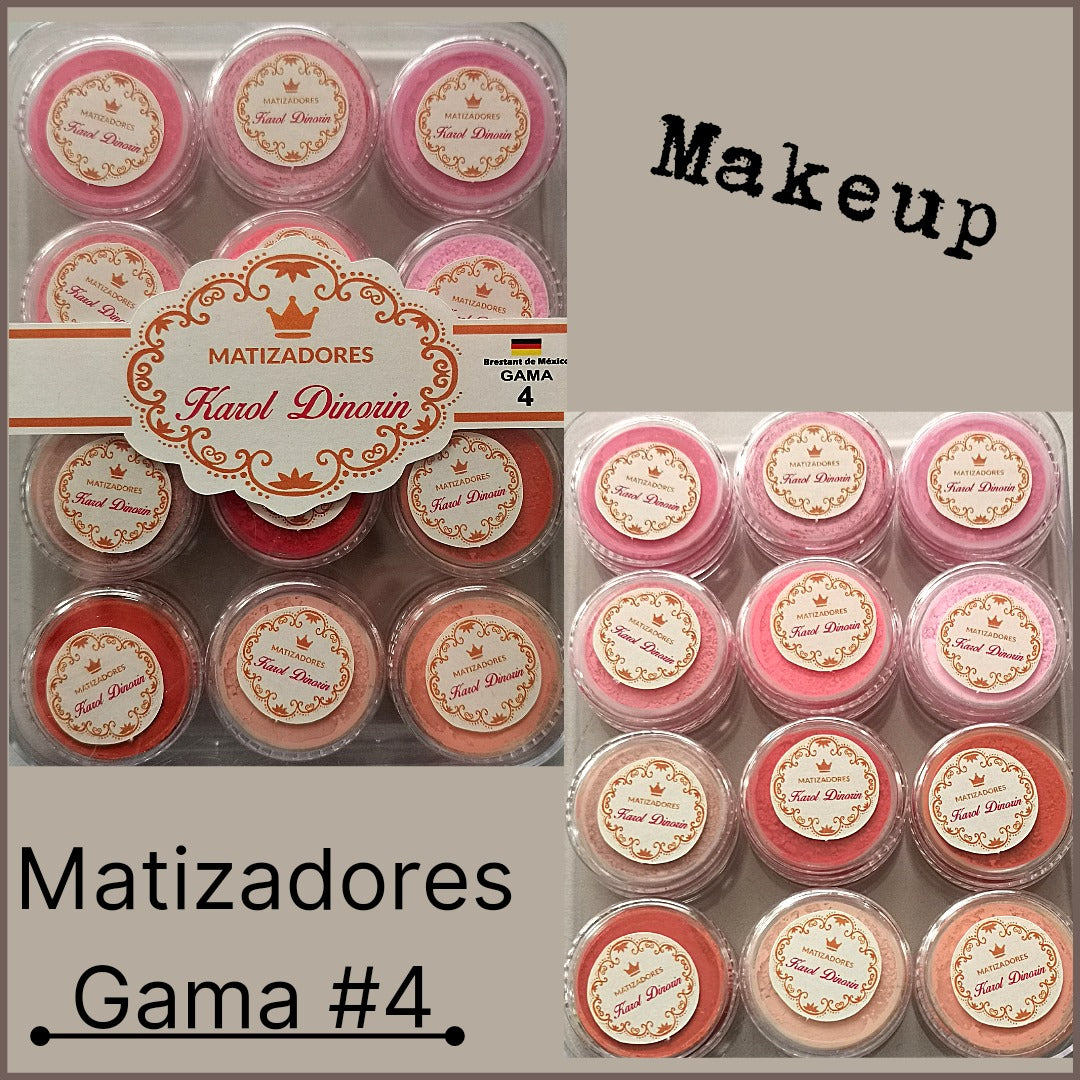 Gama No. 4 Makeup Matizadores Karol Dinorin