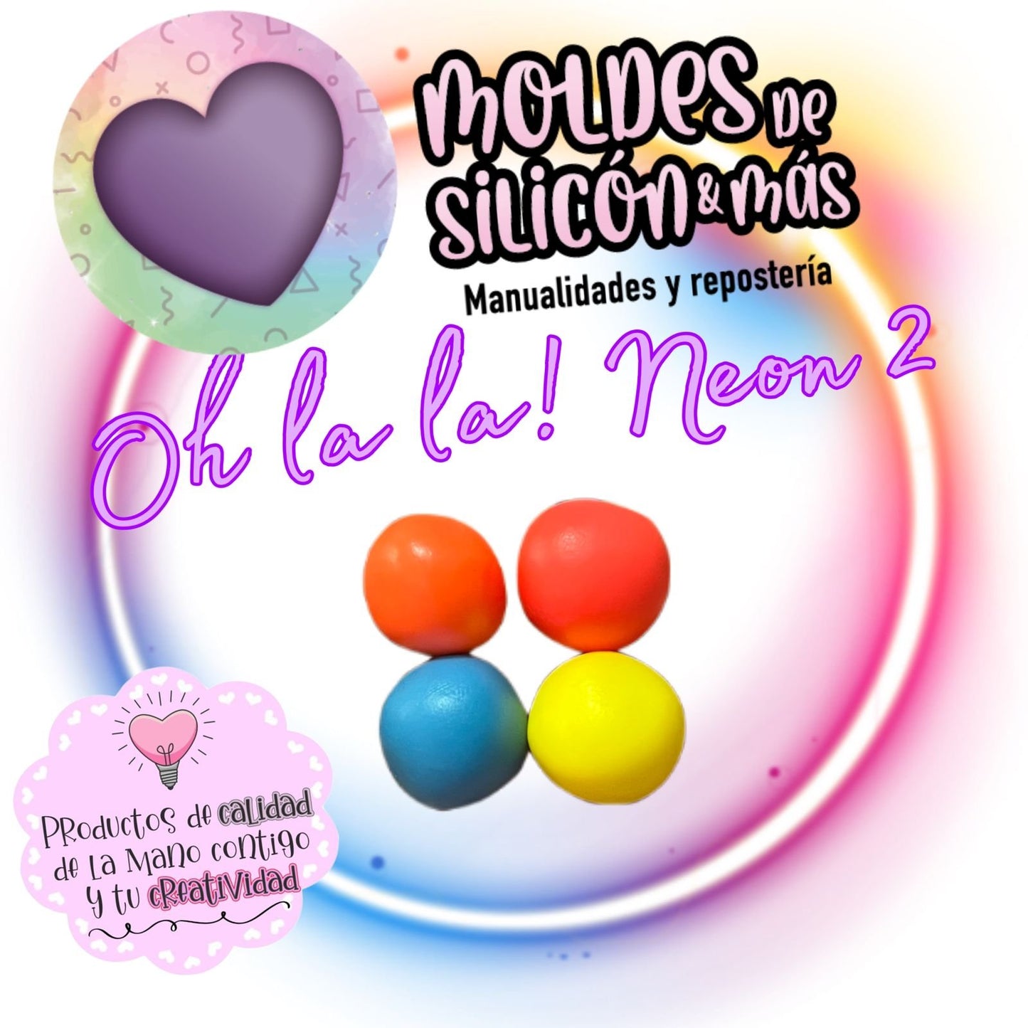 Gama Pigmentos en Gel Neon 2 S&M