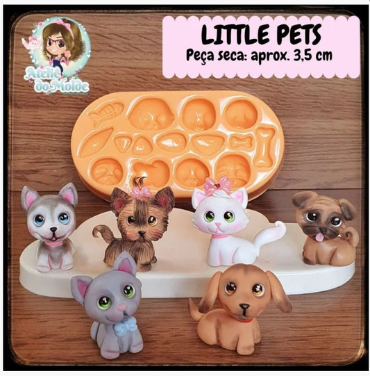 Molde de Silicon Little Pets