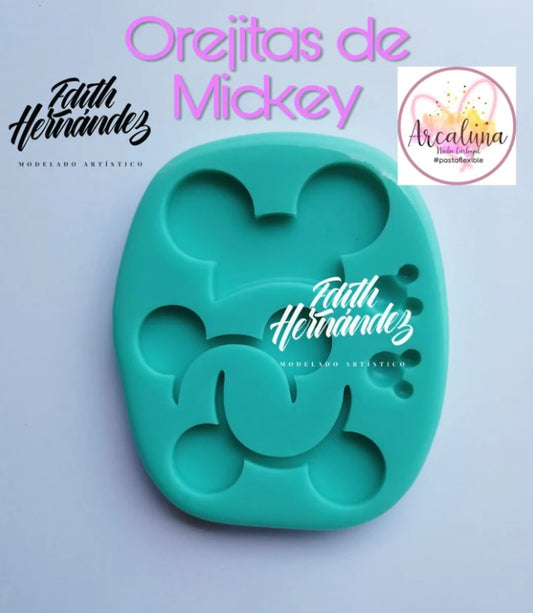 Molde de Silicon Orejitas de Mickey