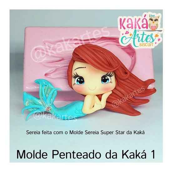 Molde de Silicon Penteado da Kaká 1