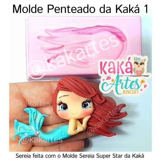 Molde de Silicon Penteado da Kaká 1