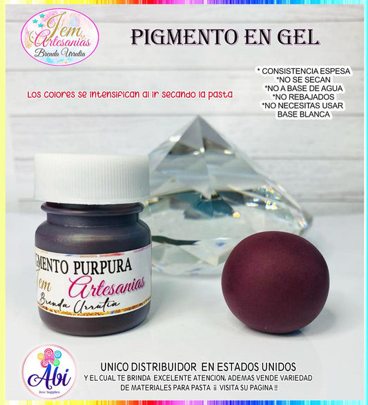 Pigmento en Gel color Purpura BU