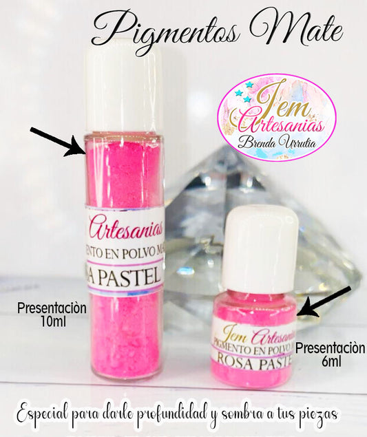 Pigmento en Polvo 10ml. Rosa Pastel BU