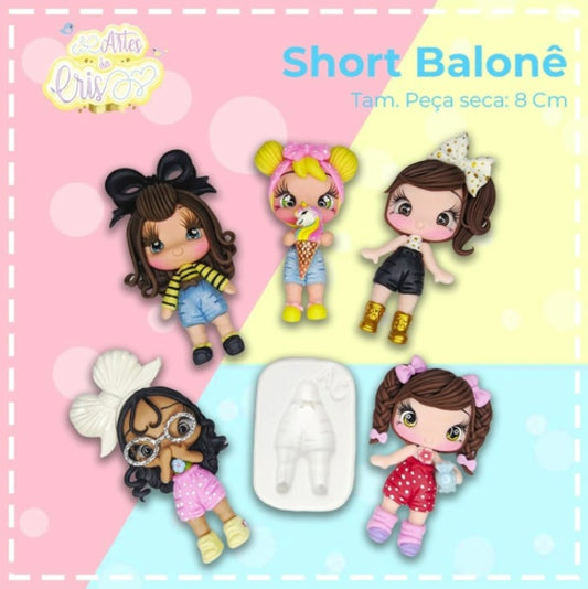 Molde de Silicon Short Balone AC