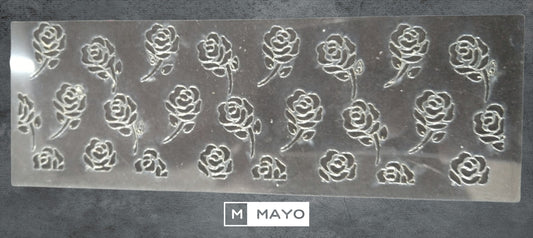 Stencil Rosas