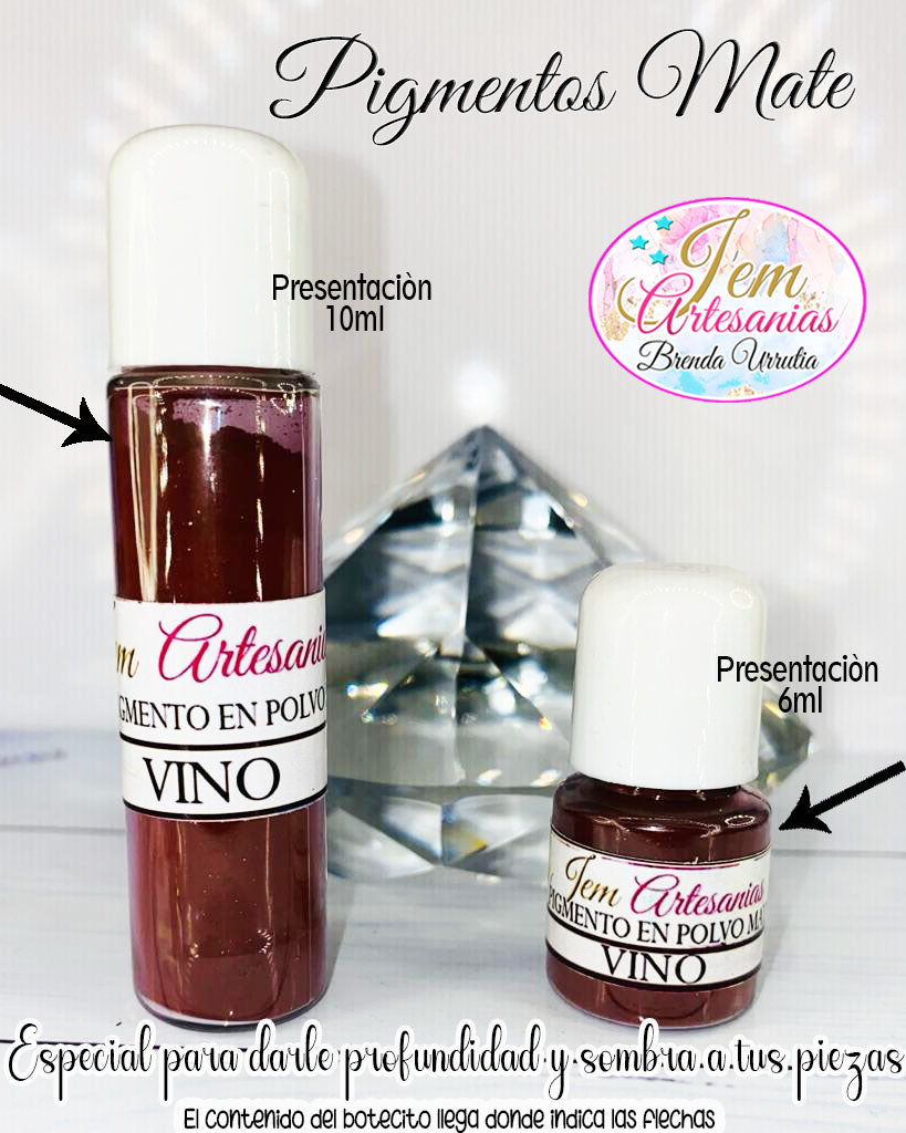 Pigmento en Polvo 10ml Vino BU